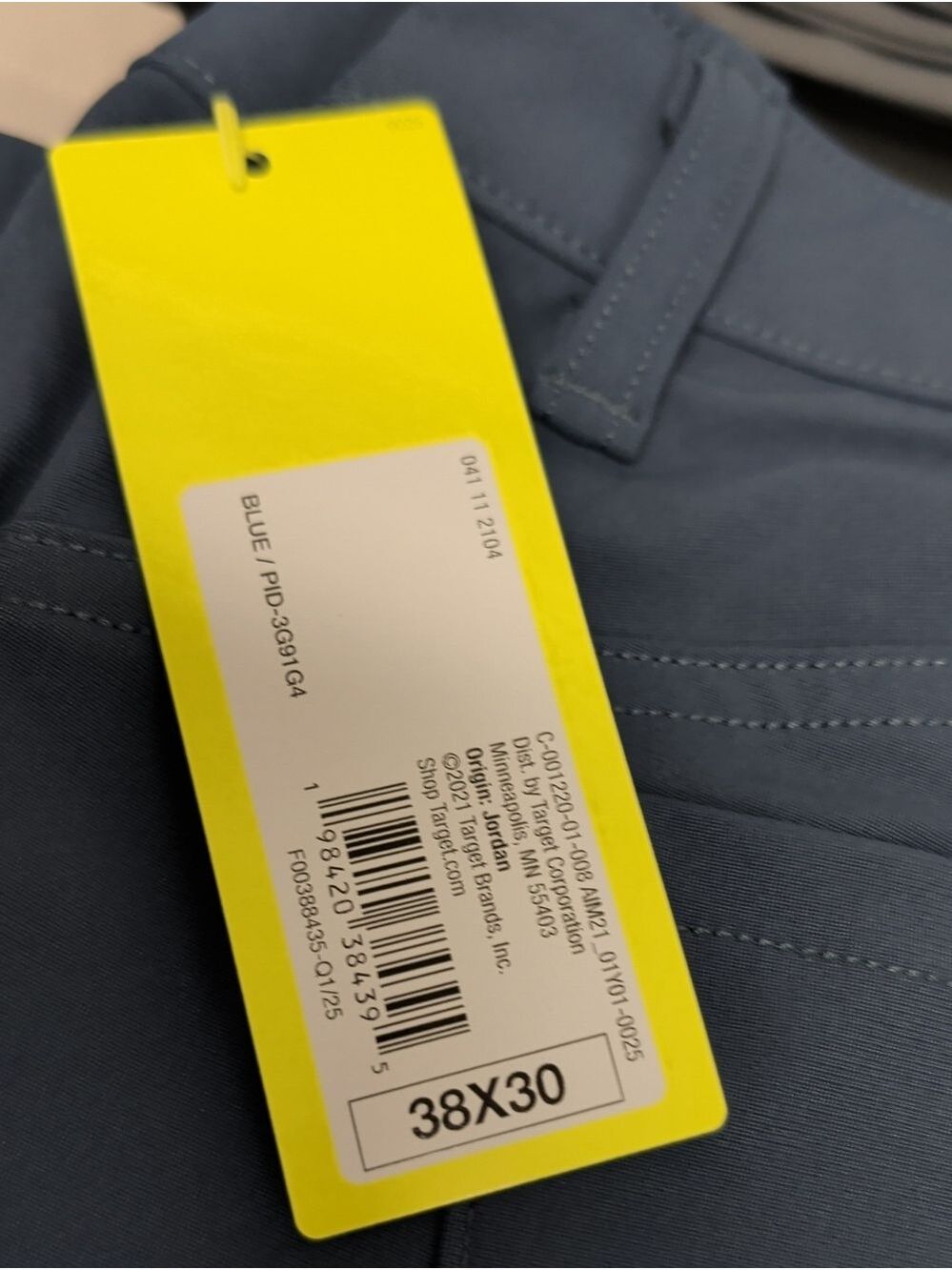 Men's all in motion Blue Pants Multiple Sizes - Picture 4 of 4